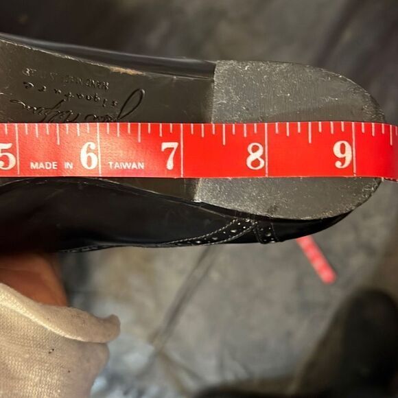 Vintage Joan Helpern Signature Black Leather Victorian Style Boot Gothic Sz 6 - Picture 10 of 10